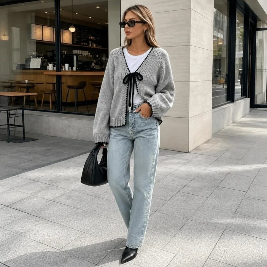 Cozy Loose-Fit Knit Cardigan